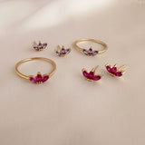 Mariah - Bague Triple Marquise