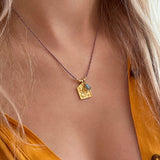 Anaya - Collier Médaillon Déesse