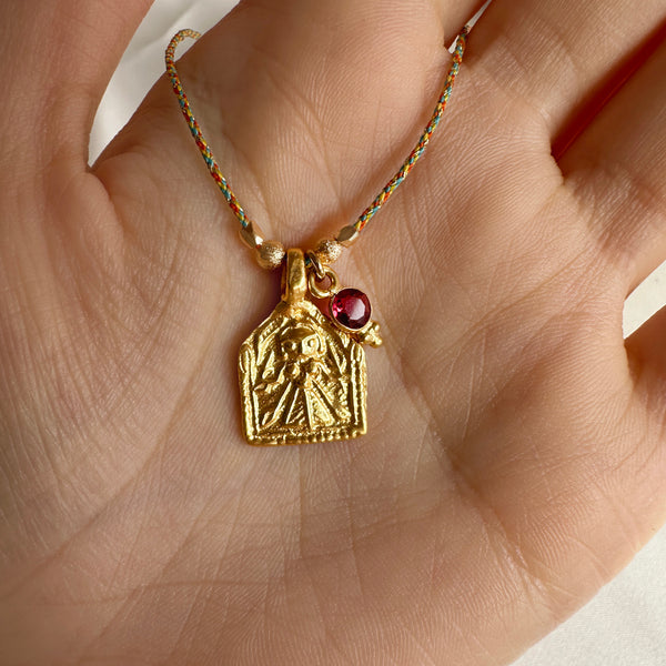 Anaya - Collier Médaillon Déesse