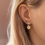 Joyce - Boucles Tombantes Fleur