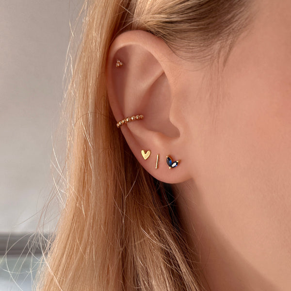 Ruth - Bague d’Oreille Perlée