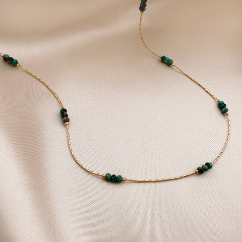 Bridget - Dainty Turquoise Necklace