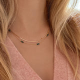 Bridget - Dainty Turquoise Necklace