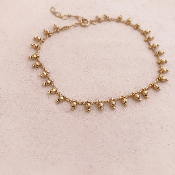 Rebecca - Bracelet de Cheville Perlé