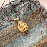 Sajani - Collier Médaillon & Gemmes