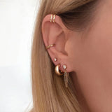 Elen - Thick Hoops - Kurafuchi