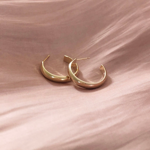 Elen - Thick Hoops - Kurafuchi