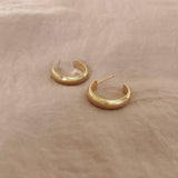 Elen - Thick Hoops - Kurafuchi