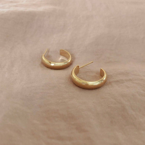 Elen - Thick Hoops - Kurafuchi