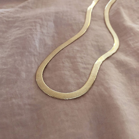 Helena - Flat Chain Necklace - Kurafuchi