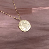 Keziah - Zodiac Medal Necklace - Kurafuchi