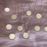 Keziah - Zodiac Medal Necklace - Kurafuchi