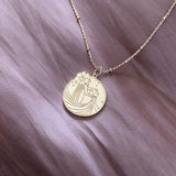 Keziah - Zodiac Medal Necklace - Kurafuchi
