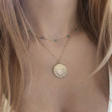 Keziah - Zodiac Medal Necklace - Kurafuchi