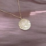 Keziah - Zodiac Medal Necklace - Kurafuchi