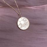 Keziah - Zodiac Medal Necklace - Kurafuchi