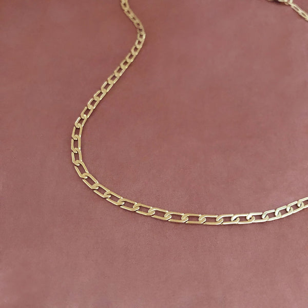 Shelly - Flat Chain Necklace - Kurafuchi