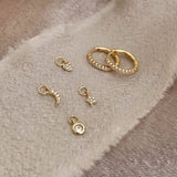 Yuna - Multi Charm Hoops - Kurafuchi