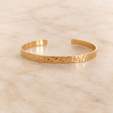 Catalina - Hammered Cuff Bracelet