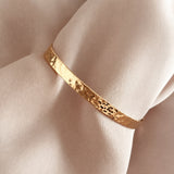 Catalina - Hammered Cuff Bracelet