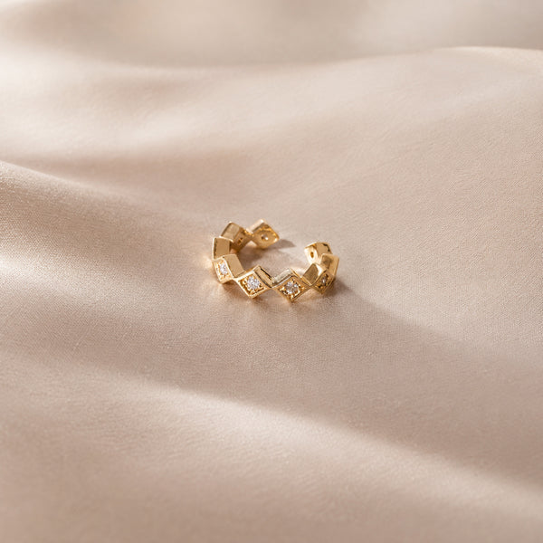 Clarke - Geometric Ear Cuff
