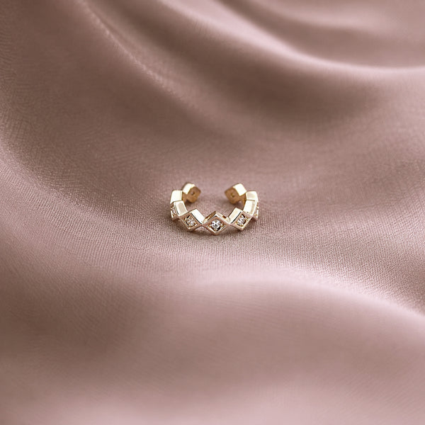 Clarke - Geometric Ear Cuff