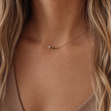 Cleo - Minimalist Necklace in Neutrals