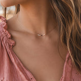 Cleo - Rose Gold Minimalist Necklace