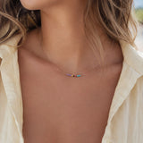 Cleo - Rose Gold Minimalist Necklace