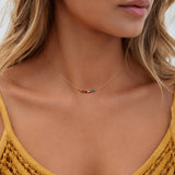 Cleo - Collier Court Minimaliste