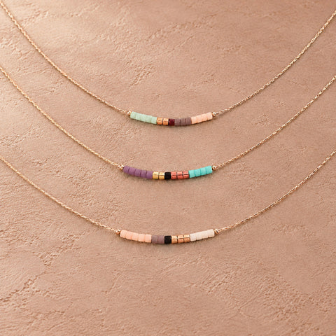 Cleo - Rose Gold Minimalist Necklace