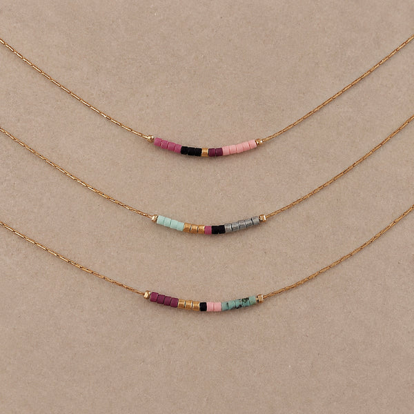 Cleo - Collier Court Minimaliste