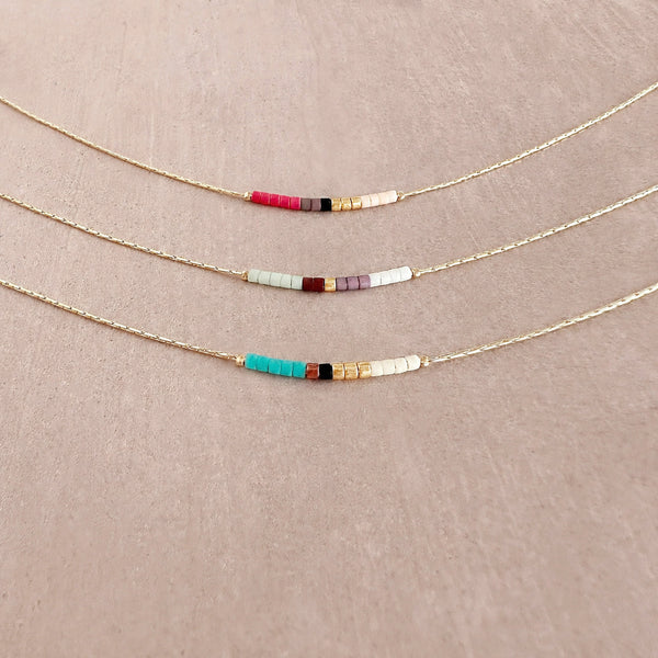 Cleo - Collier Court Minimaliste