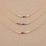 Cleo - Rose Gold Minimalist Necklace