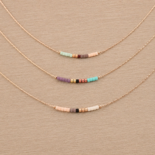 Cleo - Rose Gold Minimalist Necklace
