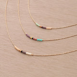 Cleo - Rose Gold Minimalist Necklace