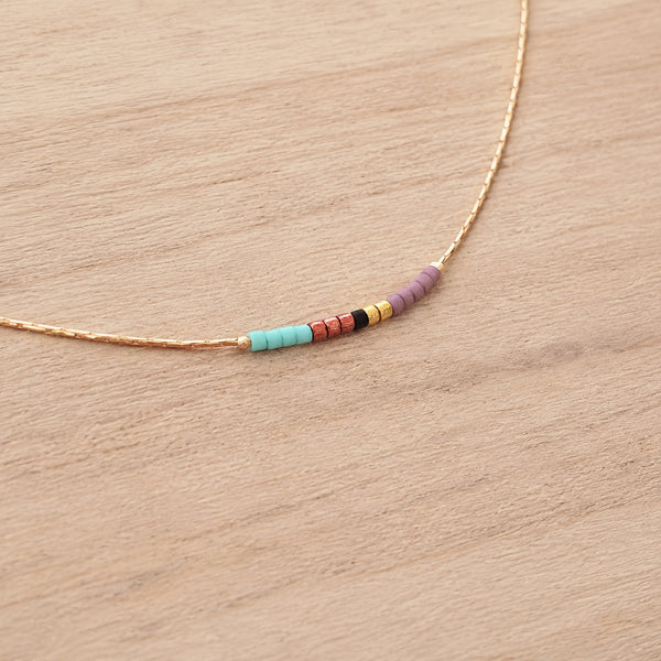 Cleo - Rose Gold Minimalist Necklace