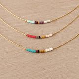 Cleo - Collier Court Minimaliste