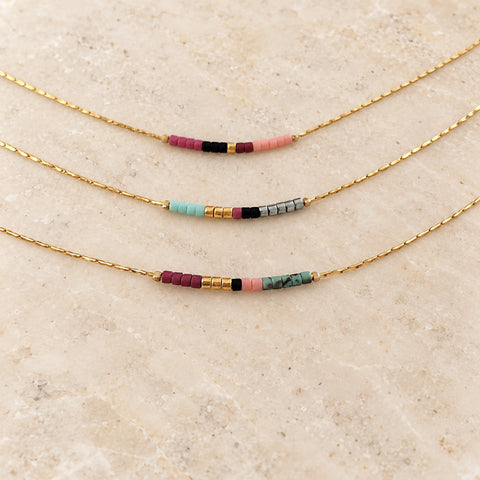 Cleo - Collier Court Minimaliste