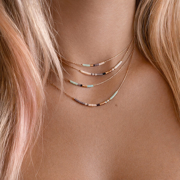 Cleo - Rose Gold Minimalist Necklace
