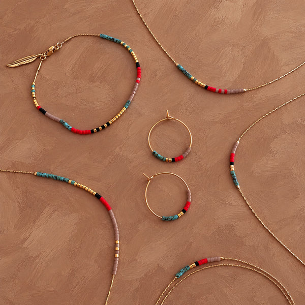 Sierra - Bracelet Fin Multicolore
