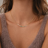 Elvira - Multicolor Dainty Double Necklace
