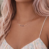 Elvira - Collier Double Rose Gold Minimaliste