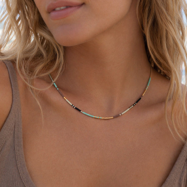 Estella - Collier Perles Multicolores