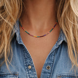 Estella - Collier Perles Multicolores
