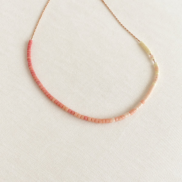 Estella - Marshmallow Ombré Necklace