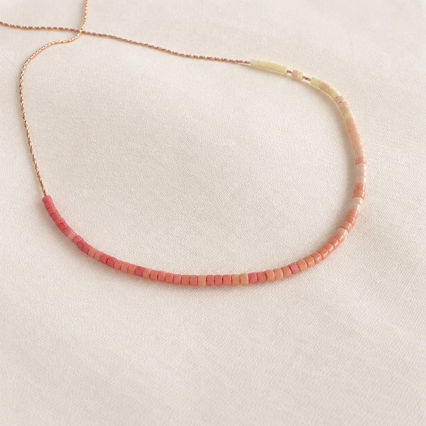 Estella - Marshmallow Ombré Necklace