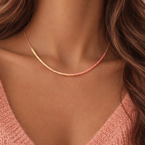 Estella - Collier Ombré Pastels