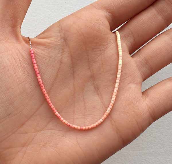 Estella - Marshmallow Ombré Necklace