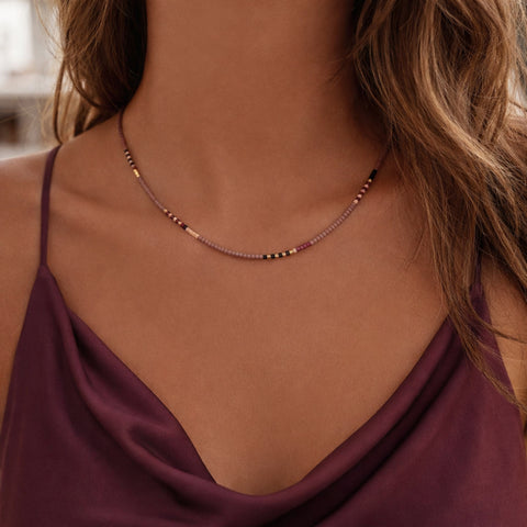 Estella - Multicolor Beaded Necklace